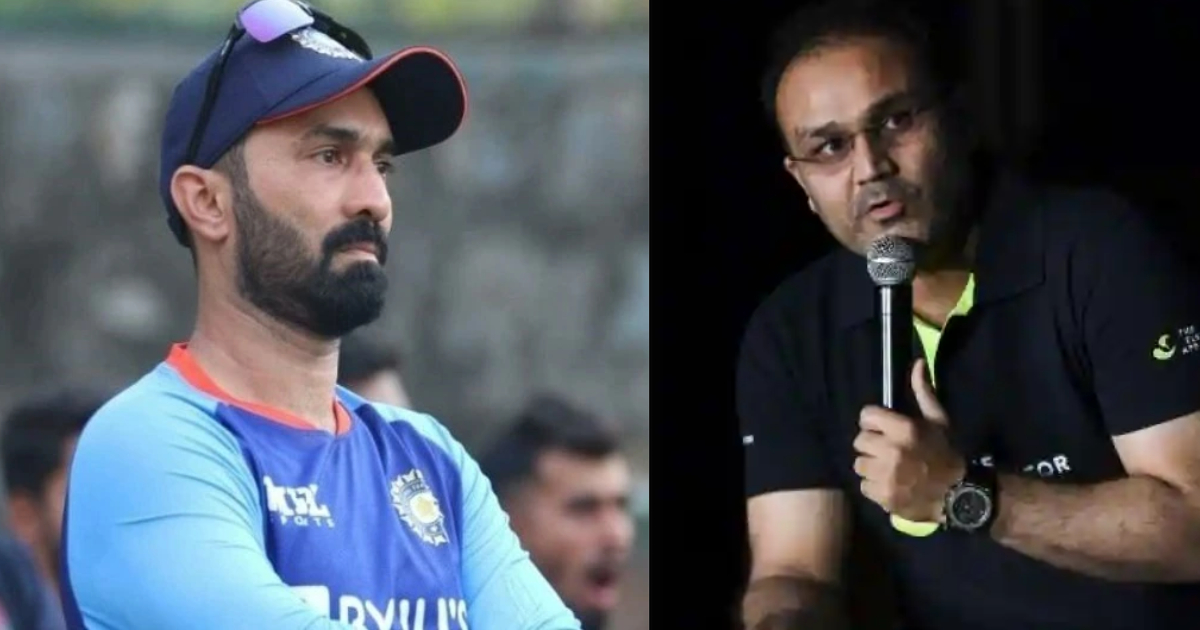Virender Sehwag Slammed Dinesh Karthik