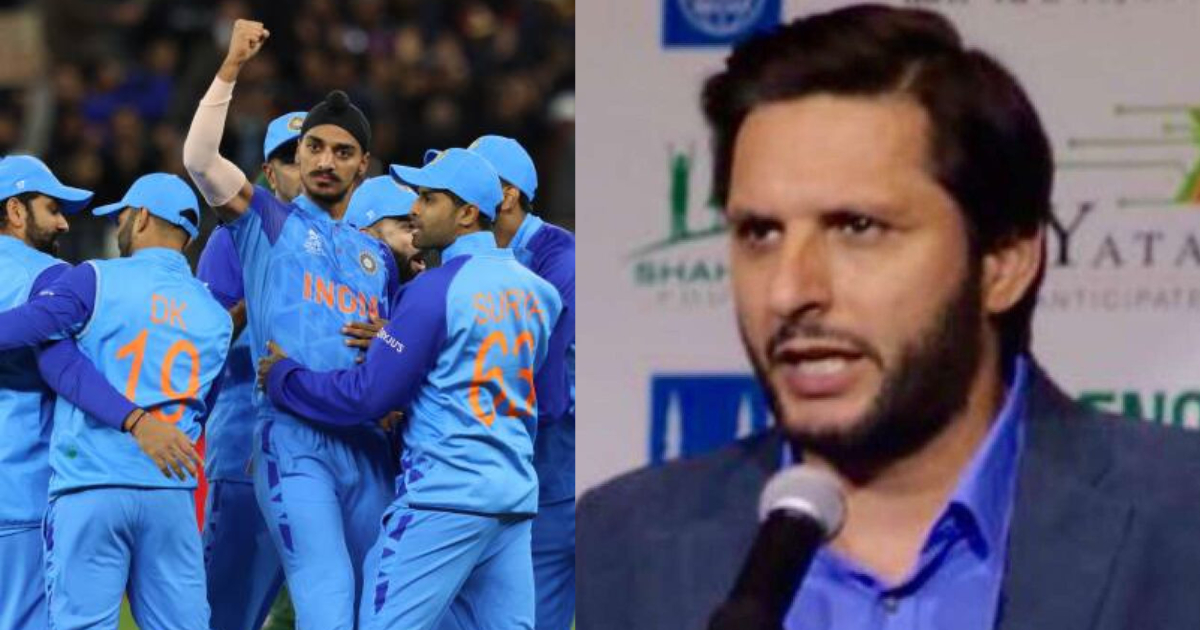Shahid Afridi on Team India