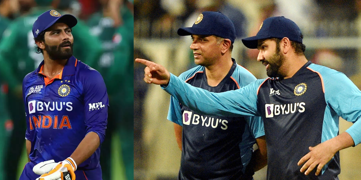 Rahul Dravid and Rohit Sharma are not getting replacement of Ravindra Jadeja