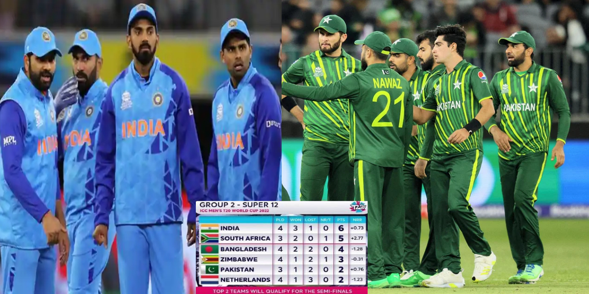 T20 World Cup Points Table 2022 before PAK vs SA Match And Team India