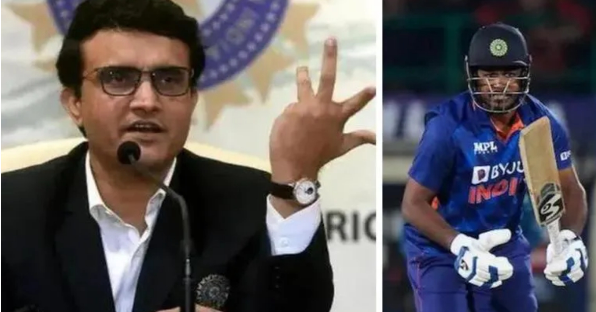 Sourav Ganguly - Sanju Samson