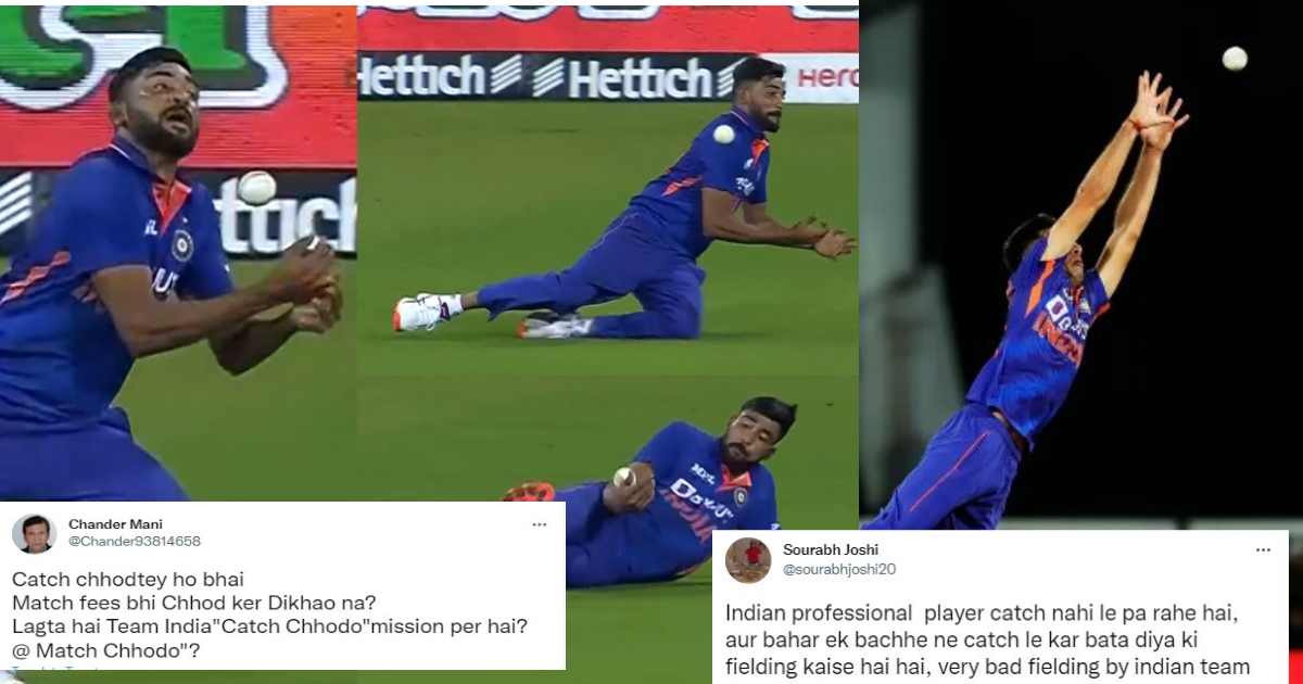 IND vs SA Team India Troll For Bad Fielding