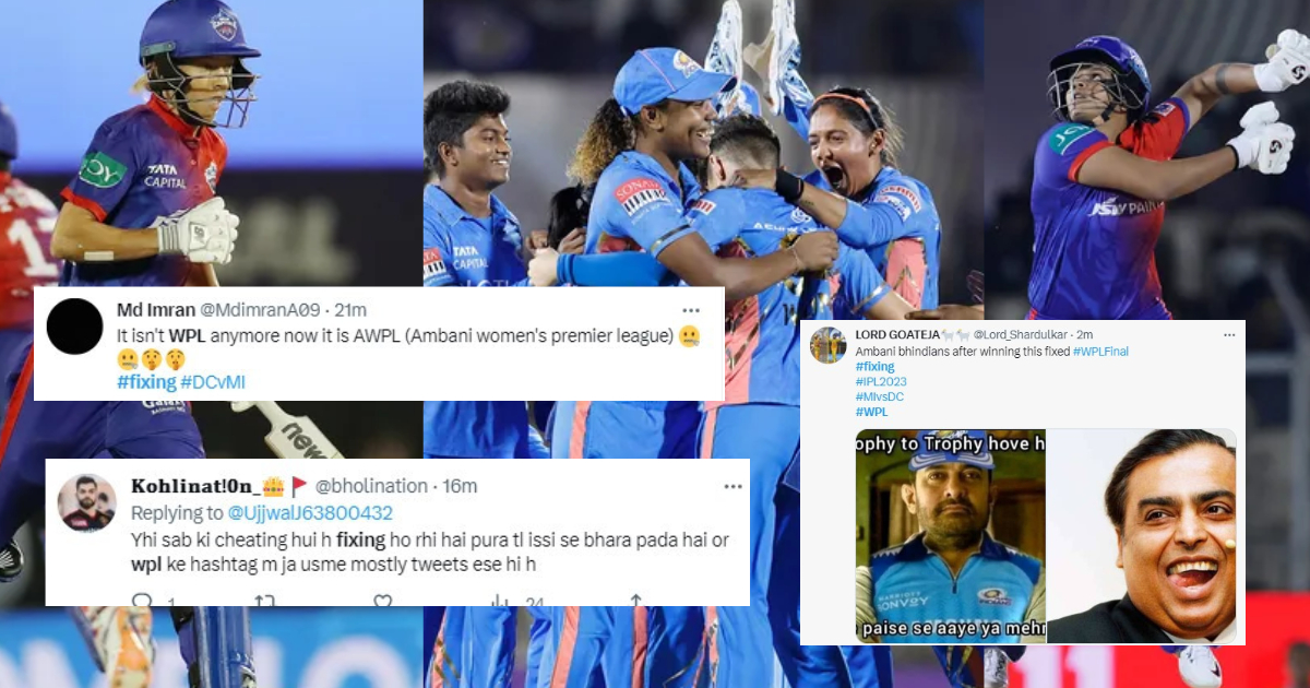WPL Final: 131 रन पर ढेर हुई दिल्ली कैपिटल्स, तो मुंबई इंडियंस पर लगे फिक्सिंग के आरोप