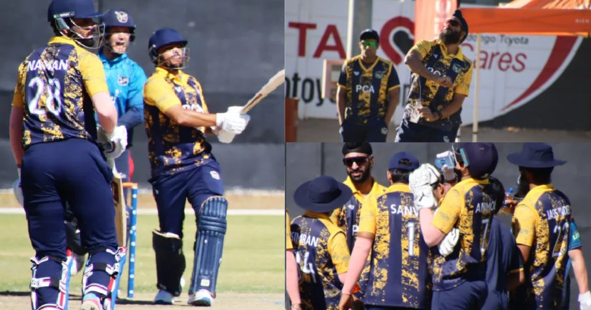 Punjab defeated Namibia by 3 wickets in Namibia vs Punjab First odi match