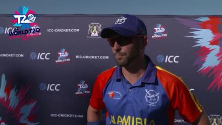 Pakistan vs Namibia, Gerhard Erasmus