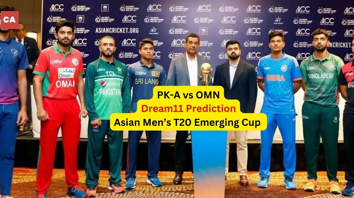 PK-A vs OMN Asian Men’s T20 Emerging Cup