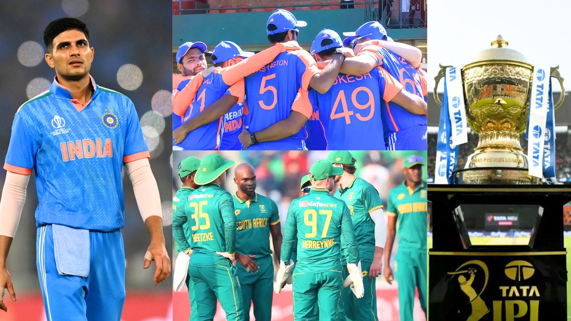 साउथ अफ्रीका ODI के लिए 16 सदस्यीय टीम इंडिया घोषित! शुभमन कप्तान, IPL के 3 राइजिंग स्टार्स का डेब्य...