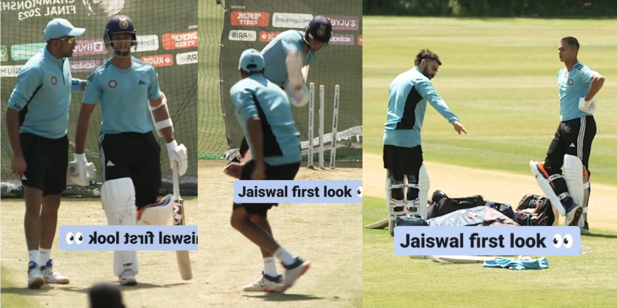 R Ashwin and Virat Kohli made Yashasvi Jaiswal practice on the net, watch video