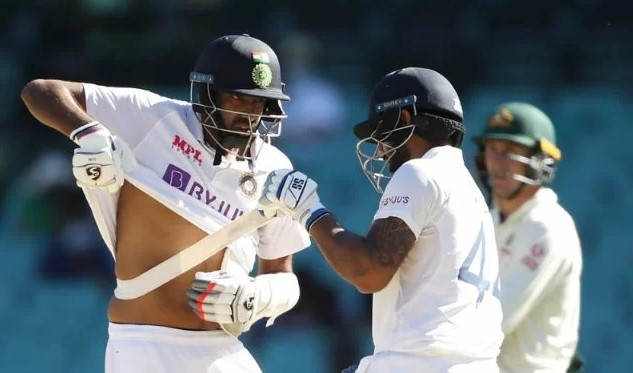 R Ashwin in Sydney test 2020