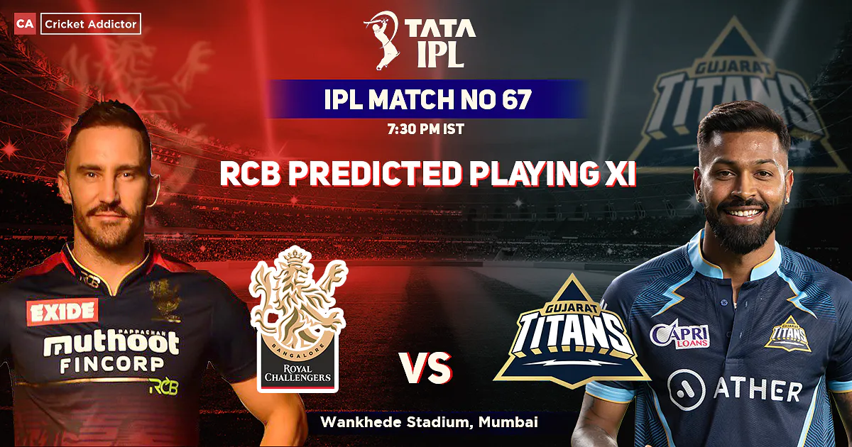 RCB Possible Playing XI