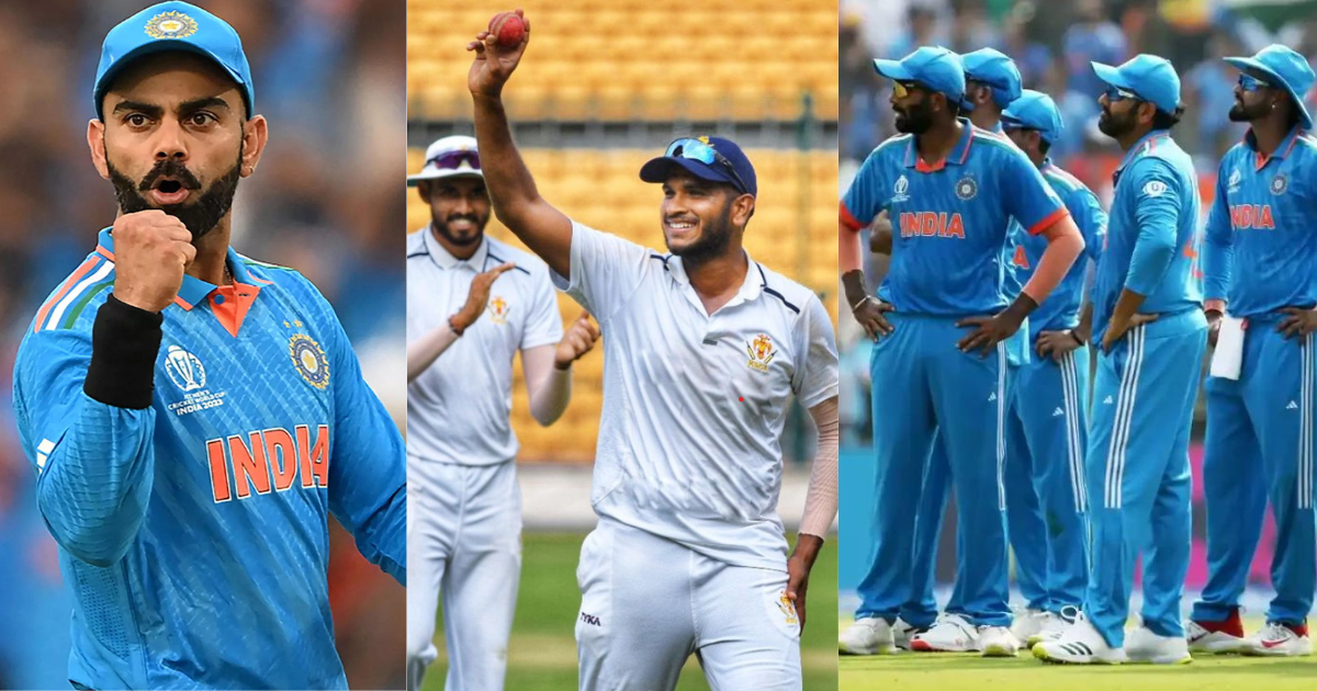 RCB and Virat Kohli's teammate vijaykumar vyshak took 4 wickets in Ranji Trophy against goa