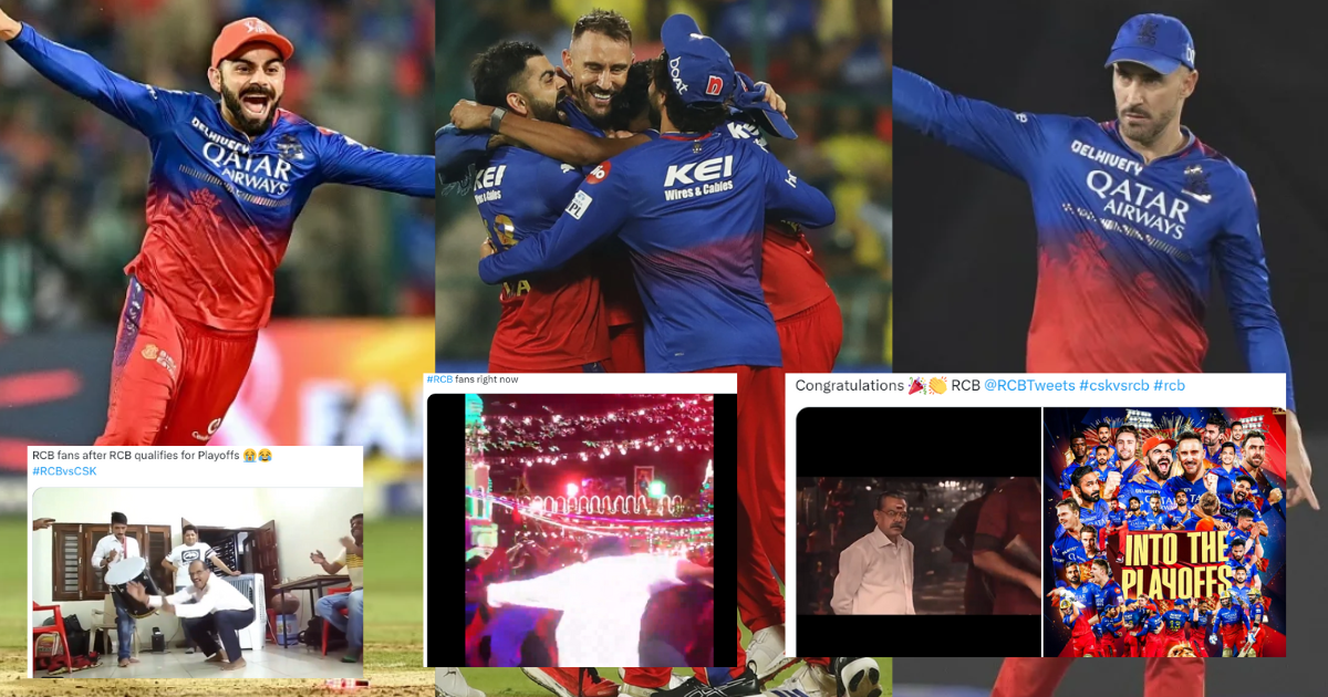 RCB vs CSK: "क्यों पड़े हो चक्कर में, कोई नहीं है टक्कर में", RCB ने प्लेऑफ़ में एंट्री कर किया चमत्का...