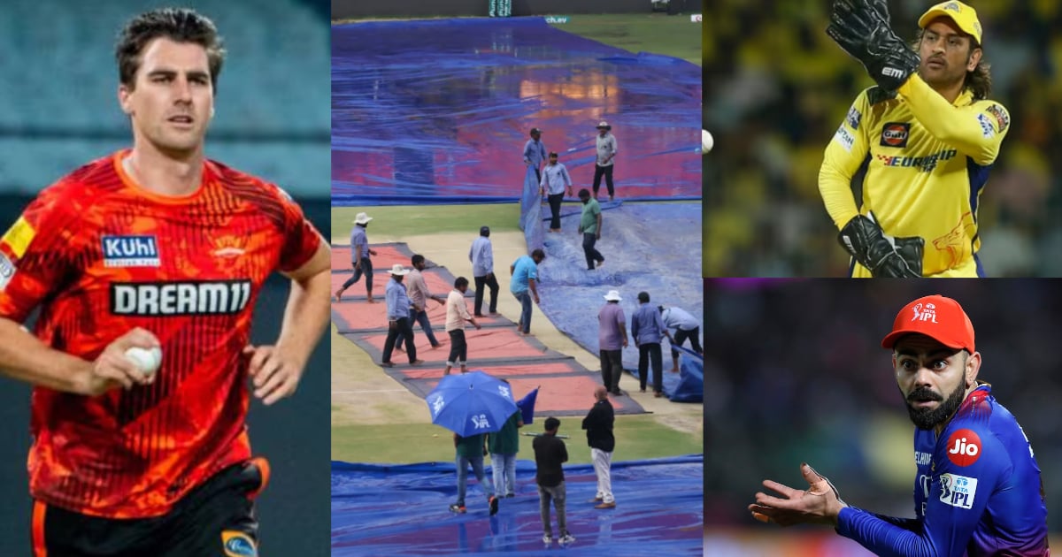 हैदराबाद-गुजरात का मैच हुआ रद्द, तो RCB vs CSK पर क्या पड़ेगा असर, यहां जानिए प्लेऑफ़ के समीकरण