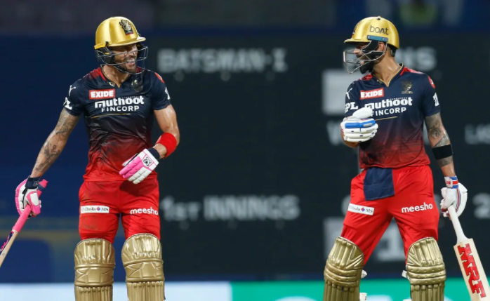 RCB vs PBKS Faf - Virat