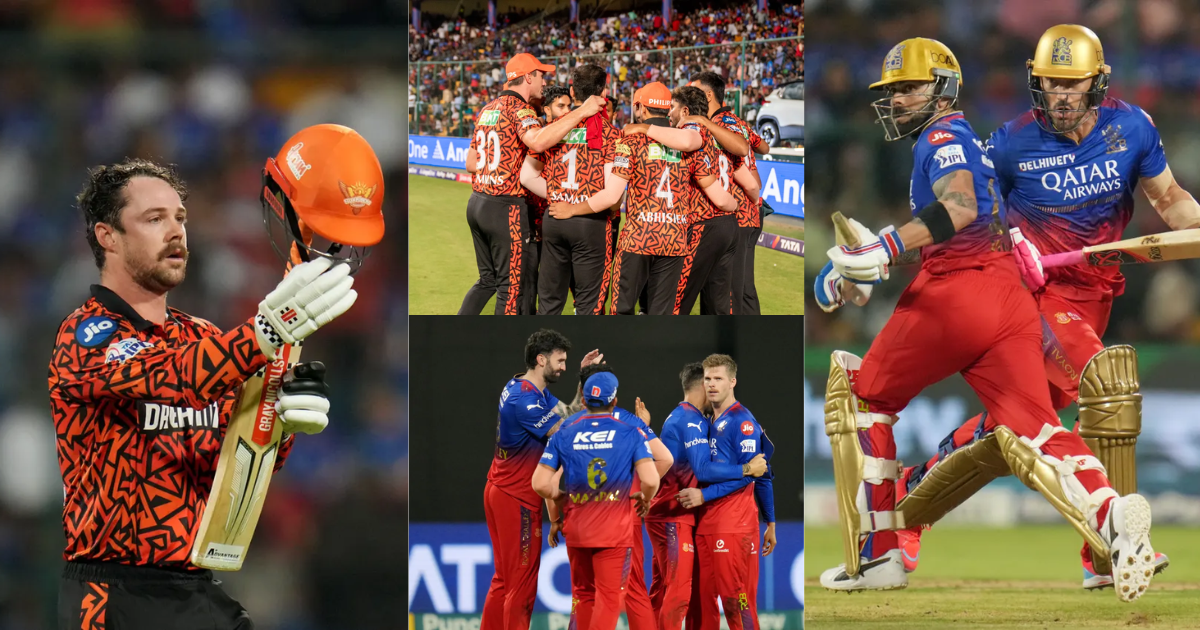 RCB vs SRH highlights: 43 चौके-38 छक्के, 20 ओवर के मैच में बने 549 रन, हर गेंद बन गई हाईलाइट, अपने ह...