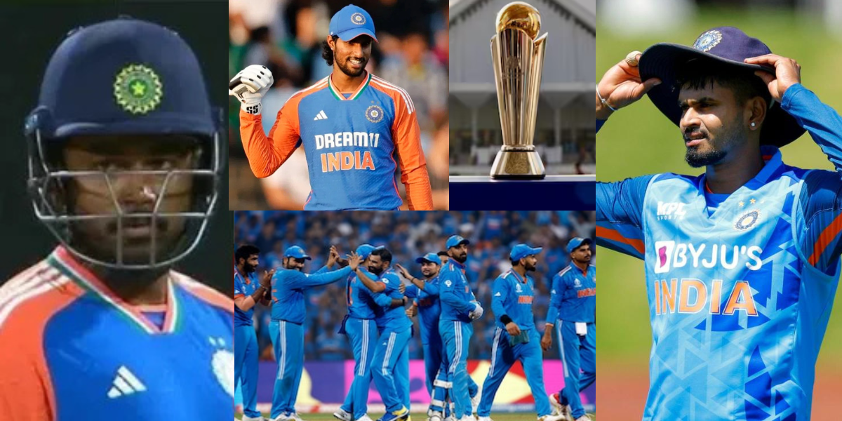 15-member Team India fixed for Champions Trophy 2025 4 veterans including Iyer-Sanju are out Chahal-...