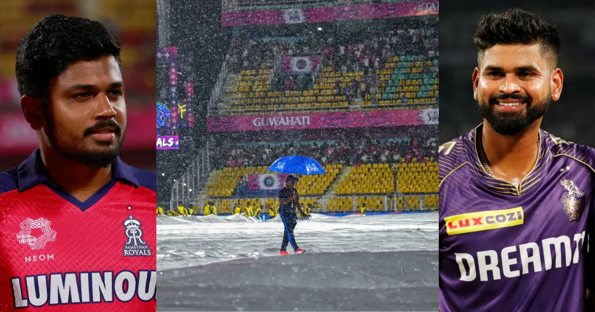 RR vs KKR मैच रद्द होने से राजस्थान को तगड़ा नुकसान, प्लेऑफ़ की तस्वीर हुई साफ, जानिए कब और किससे भिड़े...
