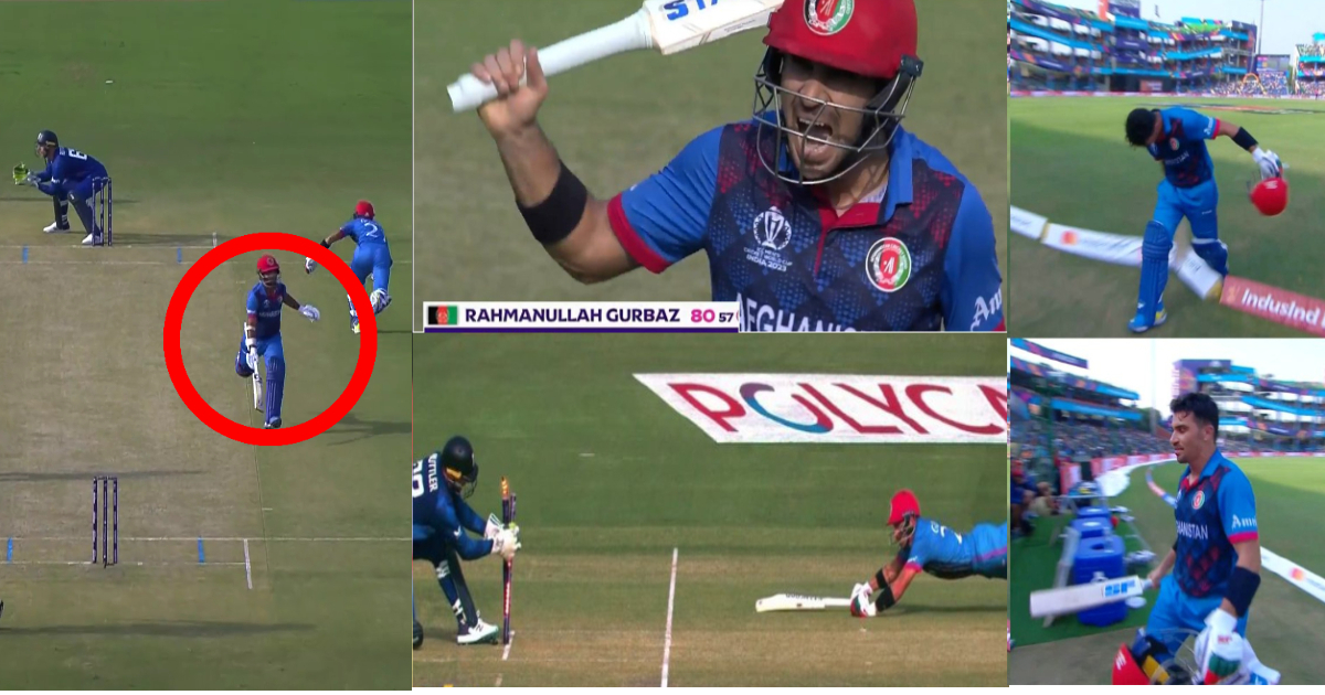 कप्तान ने जानबूझकर कराया RUN-OUT, तो शतक से चूके Rahmanullah Gurbaz ने मैदान पर ही मचा दी तोड़फोड़, VI...