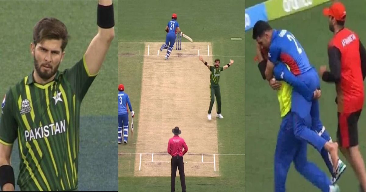 Shaheen Afridi hits out at Afghanistan batsman Rahmanullah Gurbaz was injured, watch video