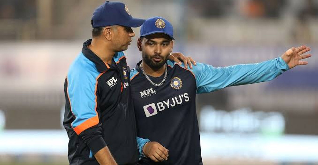 Rahul Dravid and Rishabh Pant - IND vs SA