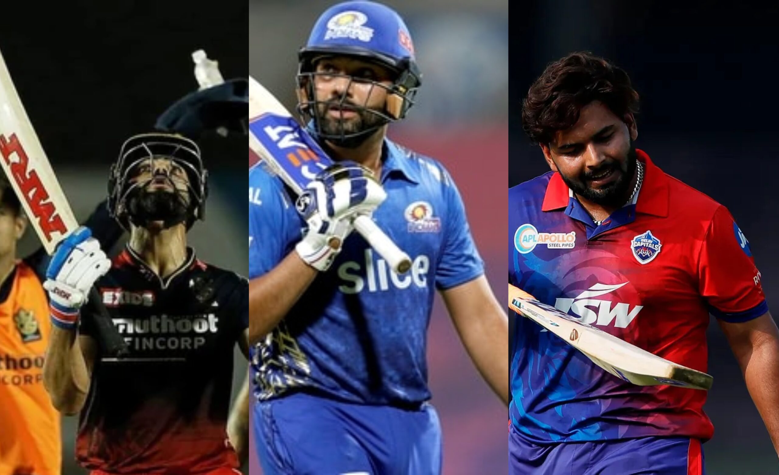 Virat Kohli-Rohit Sharma-Rishabh Pant-Team India