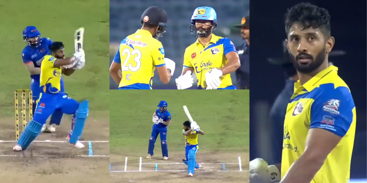 Rahul Tripathi hit 42 runs in 10 balls in MPL 2023