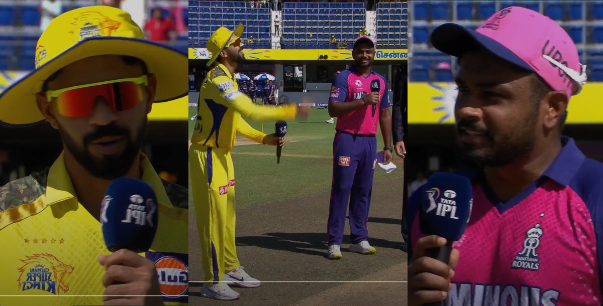 Rajasthan Royals won the toss and elected bat first against Chennai in-csk-vs-rr-ipl-2024 match 61