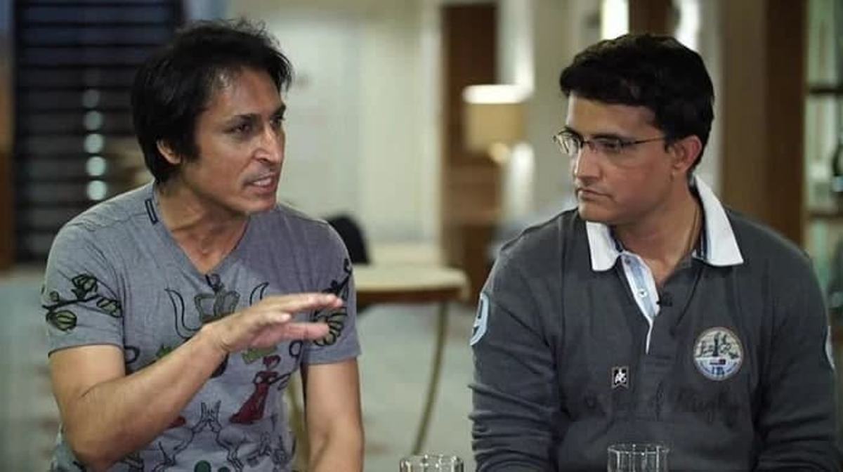 Ramiz Raja Meet Saurav Ganguly in UAE