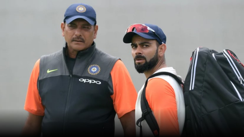 Ravi Shastri And Virat Kohli