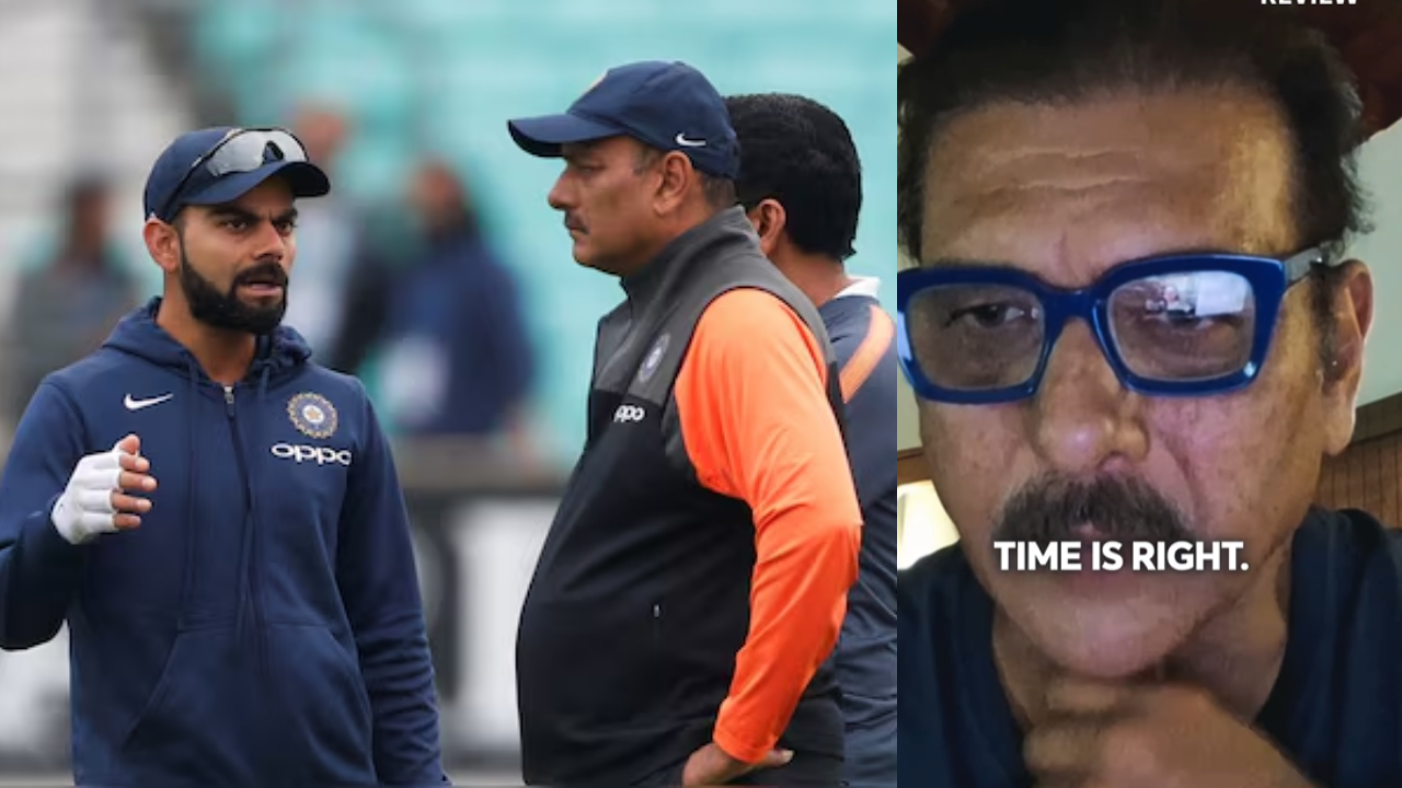 Ravi Shastri Discloses Chat With Virat Kohli Week Before Test Retirement