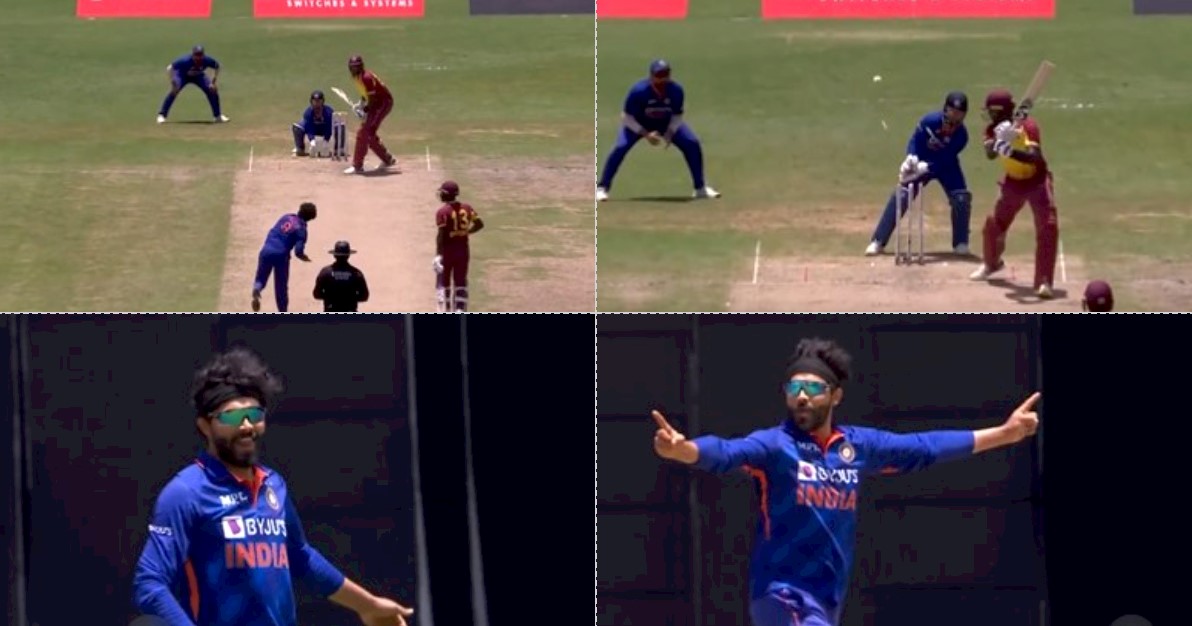 Ravindra Jadeja bowled Jason Holder