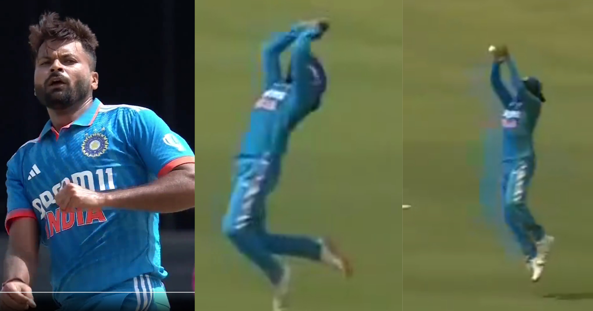 VIDEO: Ravindra Jadeja ने कर दिया गजब, 5 फुट की छलांग लगाकर पकड़ी गोली की रफ्तार से जाती गेंद