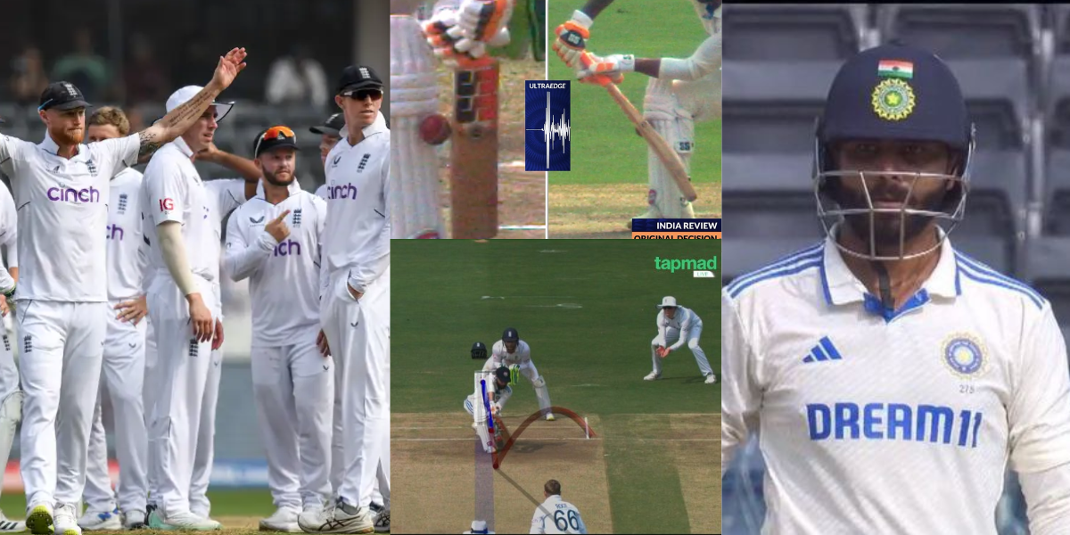 Ravindra Jadeja was out due to controversial decision of umpire in the first match of IND v ENG