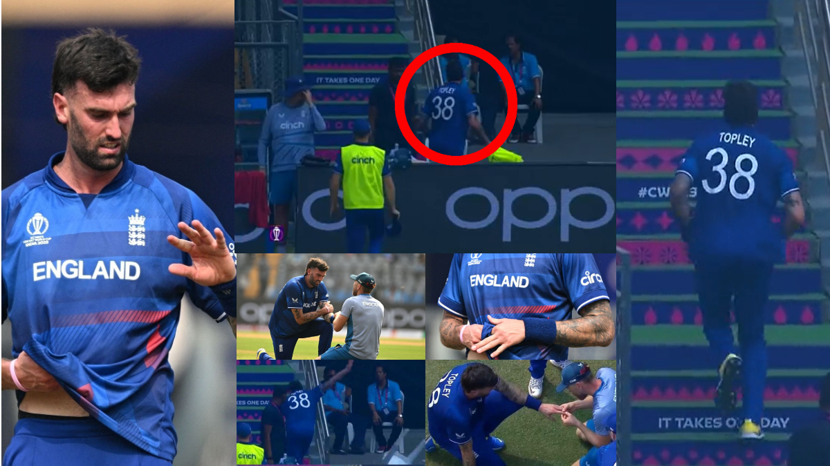 पहले हुए इंजर्ड, फिर मैच से हुए बाहर, तो बुरी तरह बौखलाए Reece Topley, डगआउट में की जमकर तोड़फोड़, व...