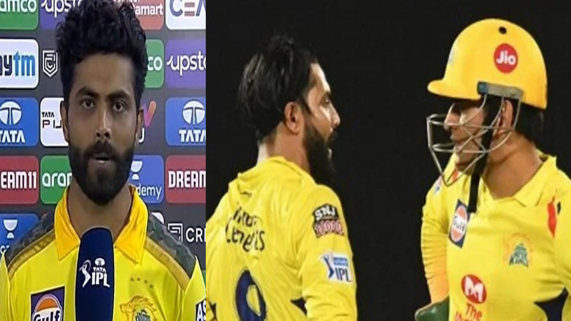 Rift between CSK and Ravindra jadeja did not end removed instagram posts related to chennai