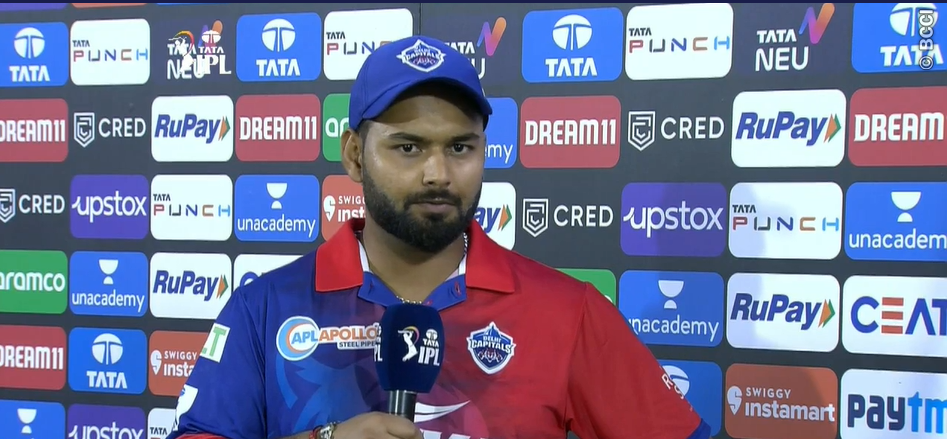 Rishabh Pant post Match DC vs KKR