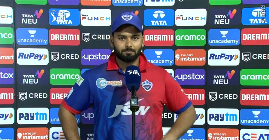 Rishabh Pant Post CSK vs DC Match IPL 2022