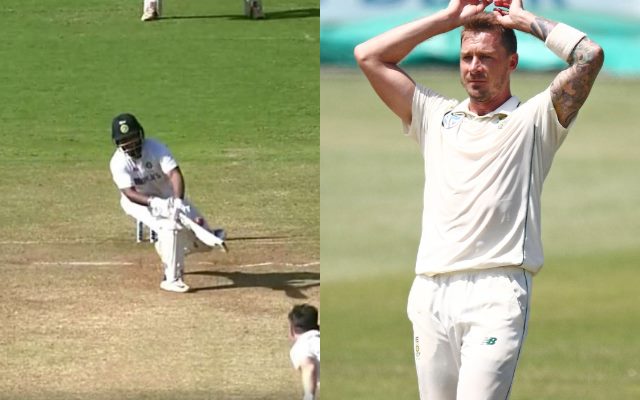 Dale Steyn and rishabh pant