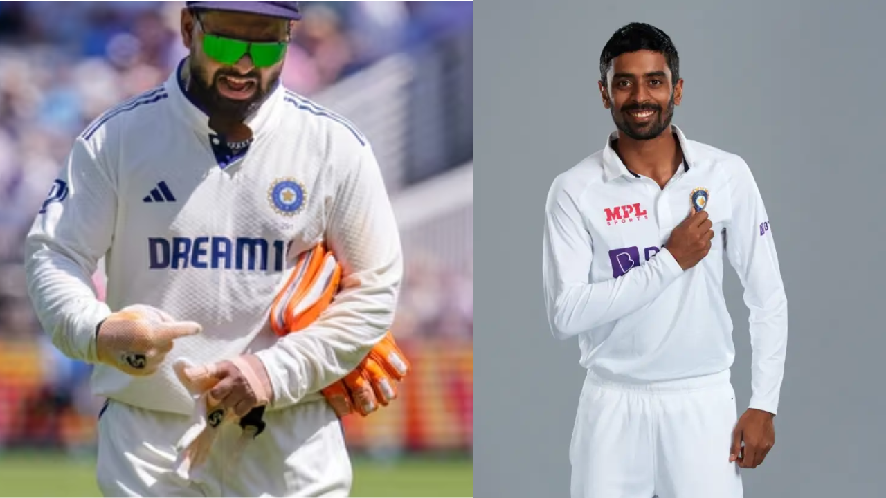 Rishabh Pant Out Of Manchester Test This Star Batsman Will Get A Chance To Debut In Playing 11 Rishabh Pant Out Of Manchester Test This Star Batsman Will Get A Chance To Debut In Playing 11