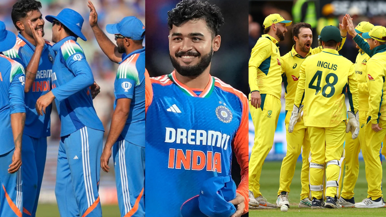 Riyan Parag Captain Vaibhav Ayush Mhatre Jitesh Rituraj Shami Akshar Team India Came Forward For 3 ODI Matches Against Australia 1