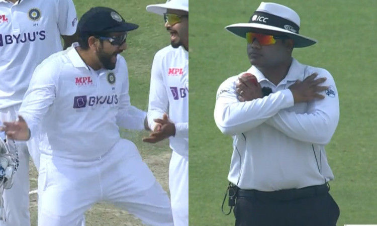 VIDEO: रोहित शर्मा ने DRS में अंपायर को फिर साबित किया गलत, फिर मनाया ऐसा जश्न, वायरल हो गया वीडियो