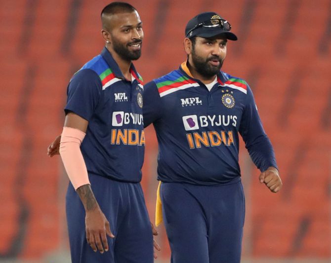 Rohit Sharma hardik pandya