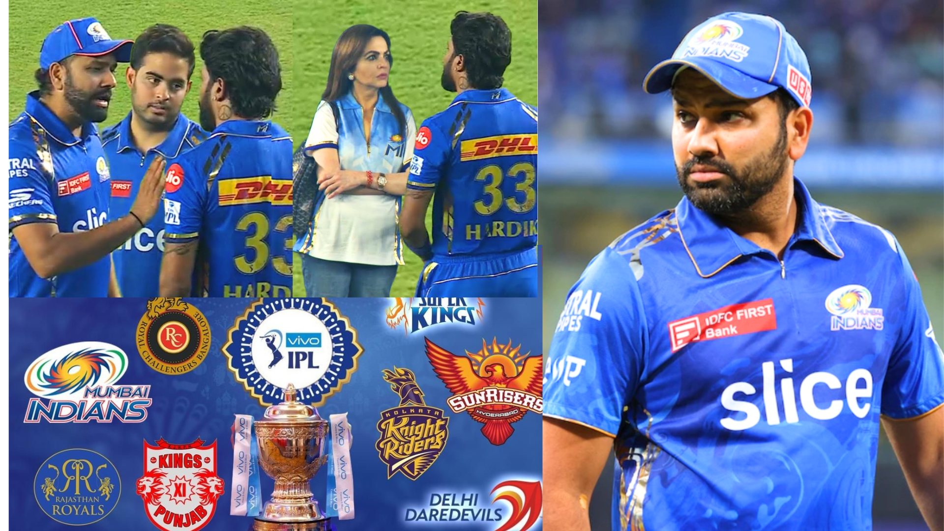 रिटेंशन का नियम आते ही Rohit Sharma ने छोड़ी मुंबई इंडियंस, IPL 2024 में इस टीम से खेलते हुए आए नजर