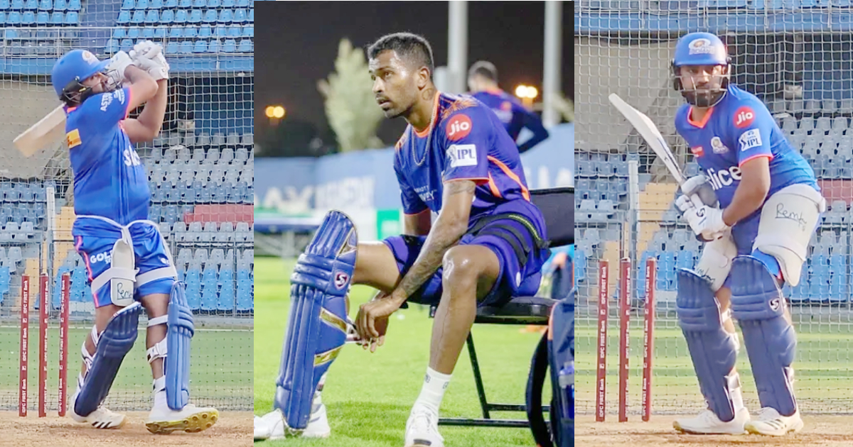 Rohit Sharma hits fours and sixes in net practice session video goes viral