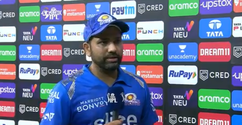 Rohit Sharma CSK vs MI Post Match