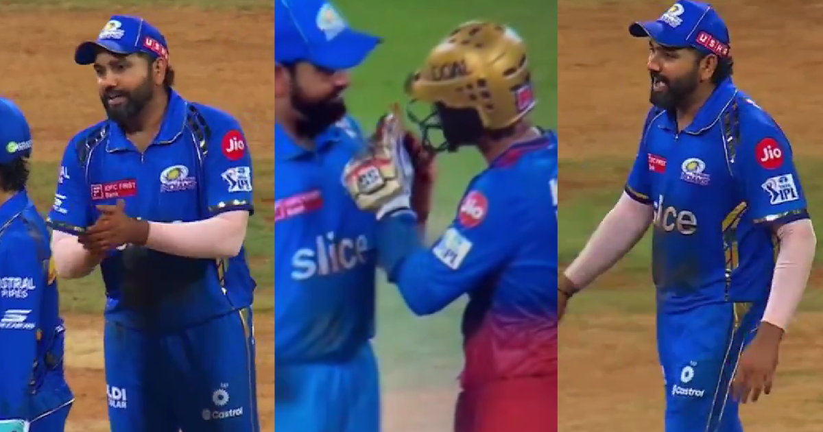 VIDEO: "शाबाश DK वर्ल्डकप खेलना है", Dinesh Karthik की ताबड़तोड़ फॉर्म देख Rohit Sharma ने लिए मजे, स्...