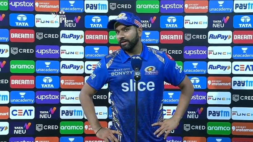 Rohit Sharma MI vs CSK Post Match