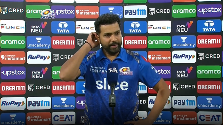 Rohit Sharma Post Match MI vs PBKS