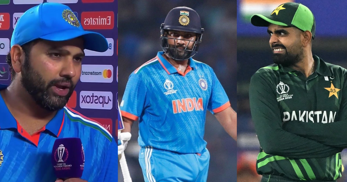 "उम्मीद से पहले ही...", पाक को रौंदकर Rohit Sharma ने उड़ाया Babar Azam का मजाक, पूरे पाकिस्तान को लग...