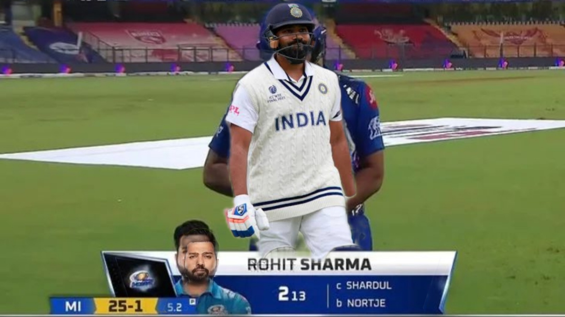 Rohit Sharma Trolled MI vs DC